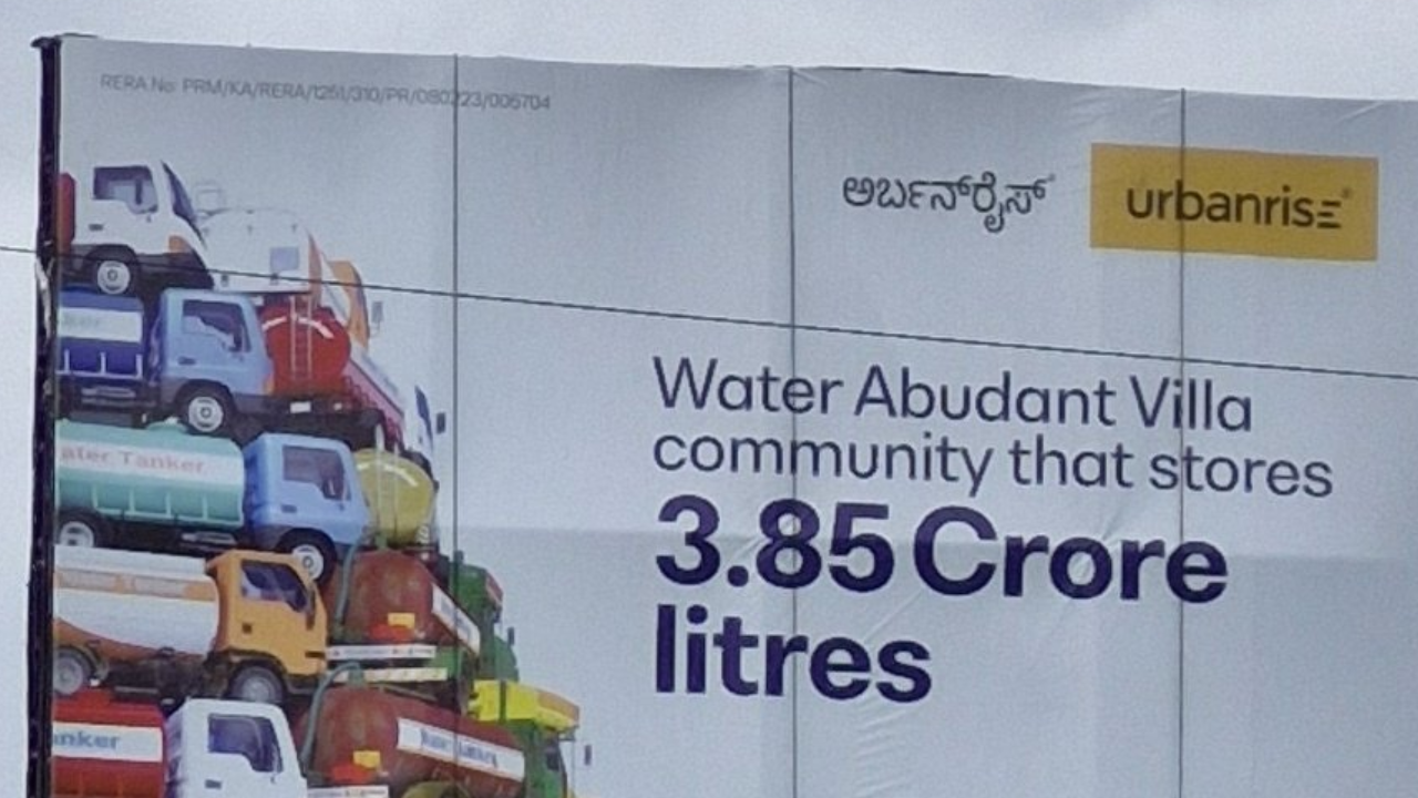 Bengaluru builder's ad