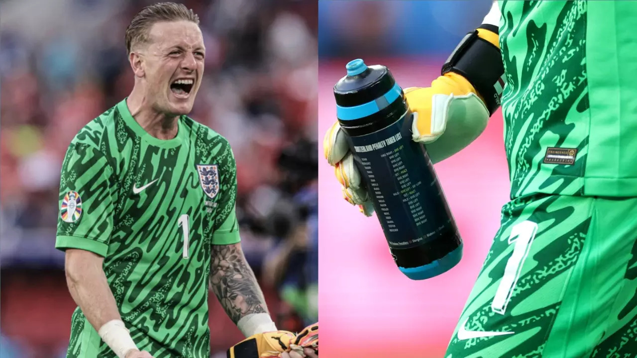 Jordan Pickford’s Water-Bottle Main HERO Behind England’s Quarter-Final Triumph Over Switzerland : Here’s Why