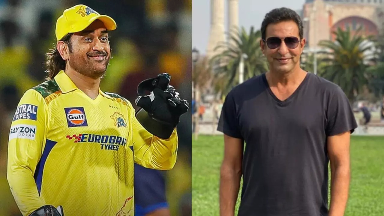 ''There Has Never Been Such A Captain'', Wasim Akram Hails MS Dhoni As Deserving Man For All The Adulation