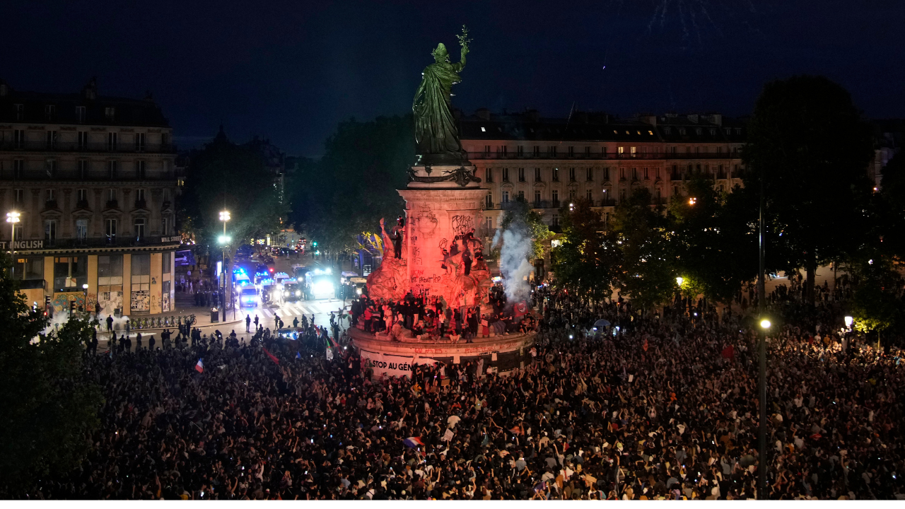 Protests in Paris