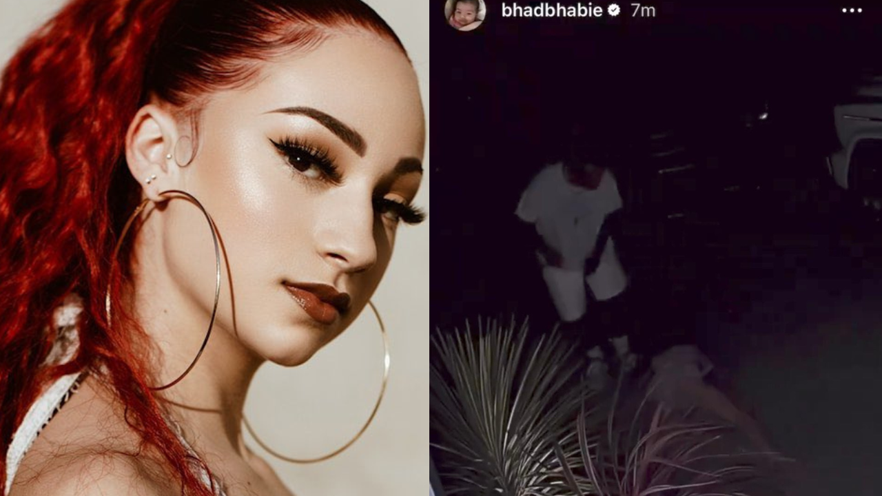 Bhad Bhabie Shares Instagram Video Of Boyfriend Le Vaughn Beating Her, Deletes It Shortly After