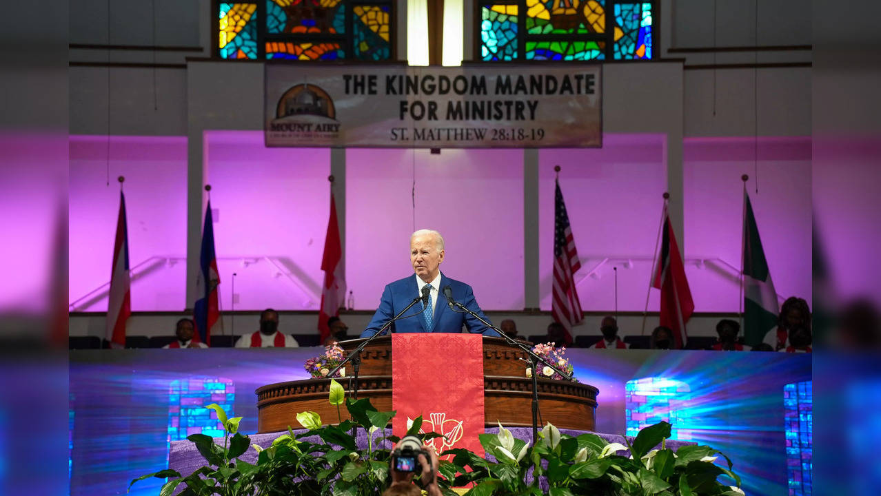 Biden At A Black Church