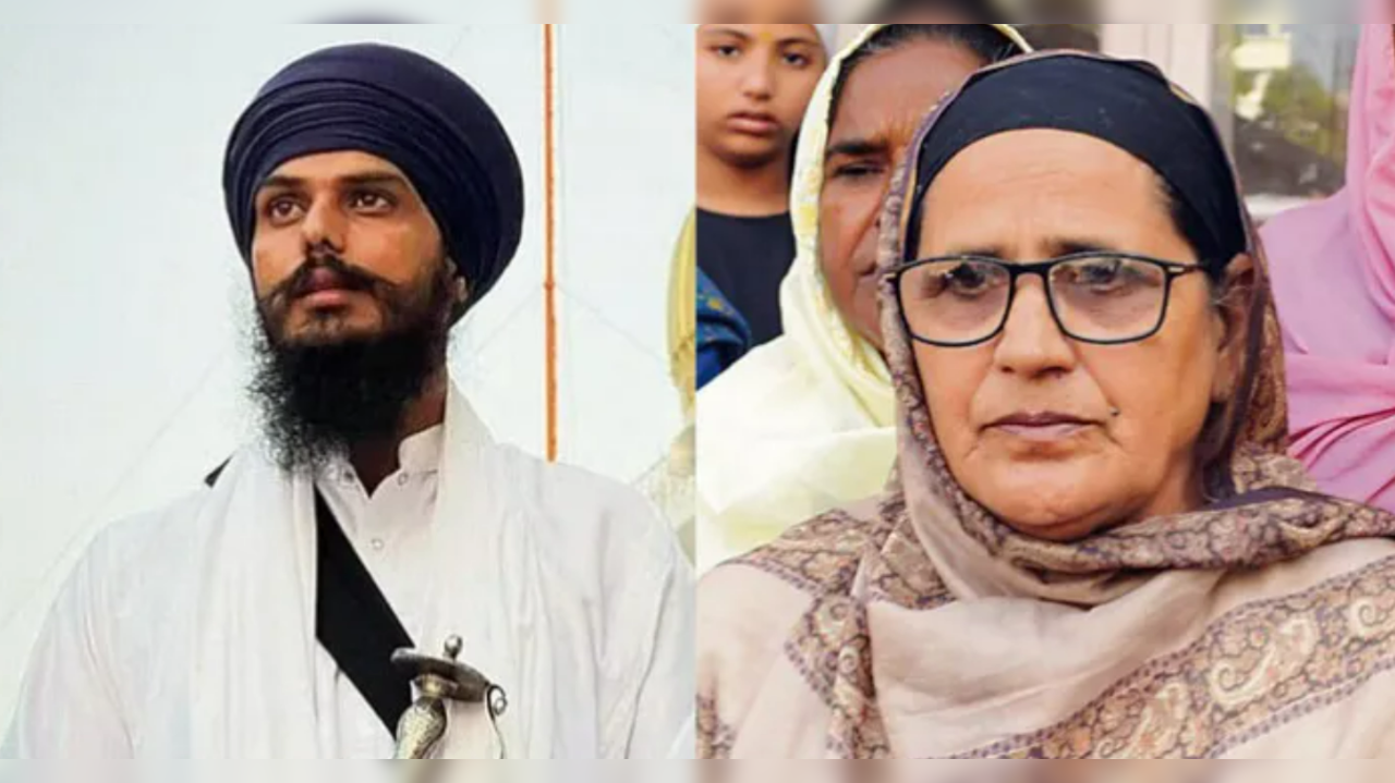 Amritpal Singh Denies Mother's 'Not Khalistani Supporter' Claim