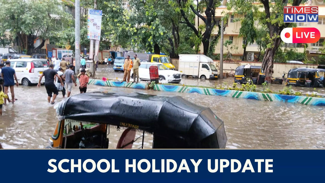 School Holiday Today Highlights Schools Holiday in Mumbai Pune and THESE Districts Due to Heavy Rains IMD issues alert