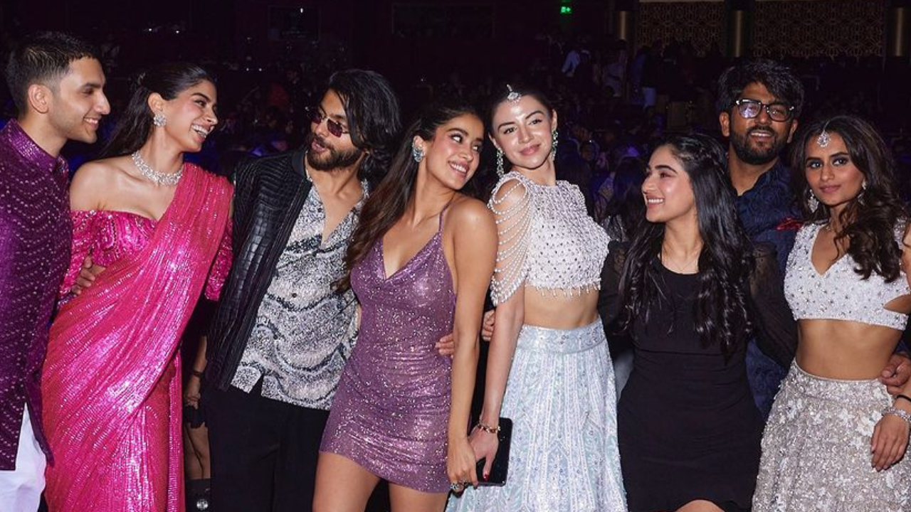 Janhvi Kapoor's sangeet after party look