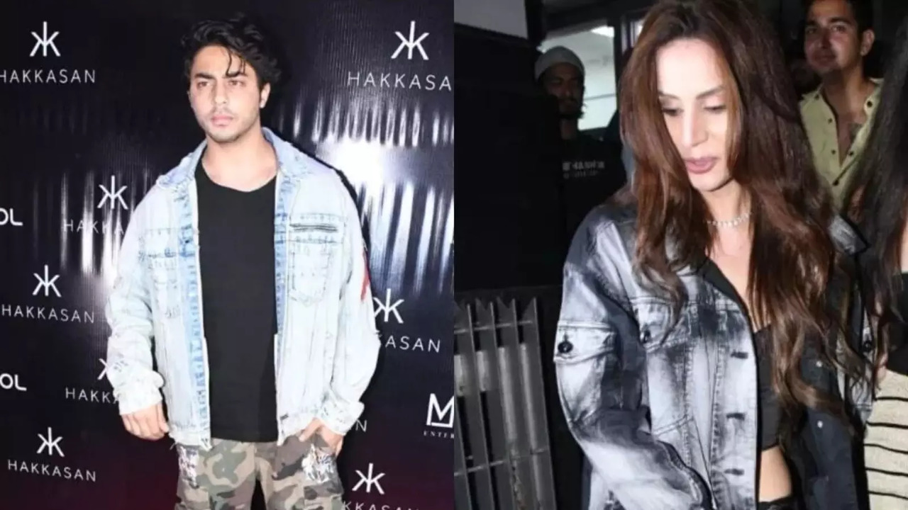 Scoop: Aryan Khan Parties With Rumoured Girlfriend Larissa Bonesi, Twins In Denim Jackets - Watch