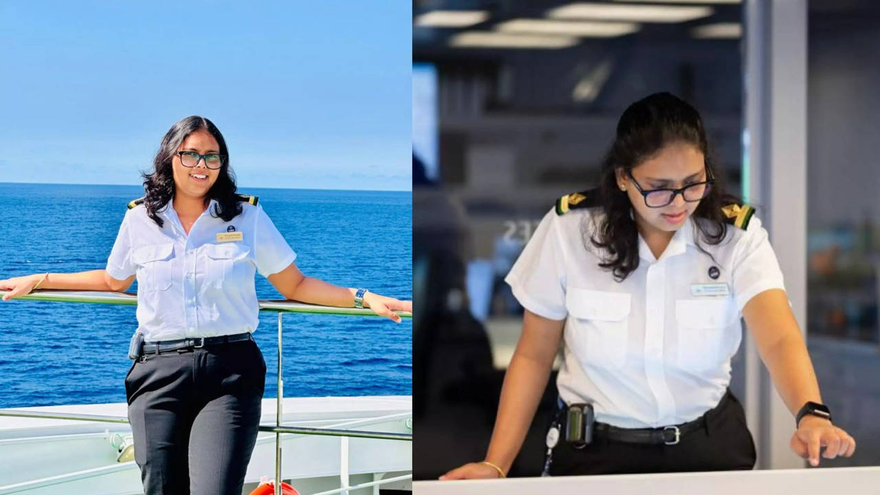 breaking stereotypes: romeeta bundela, india's first female eto on a maersk ship