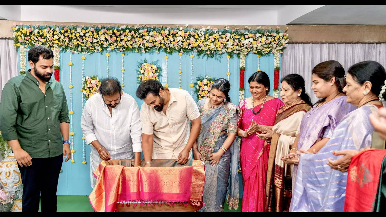 Manchu Manoj and Mounika  name their daughter Devasena Shobha MM