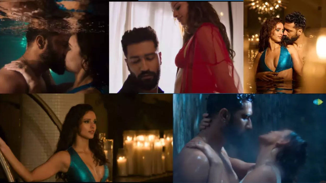 vicky kaushal and trupti dimri's hottest song