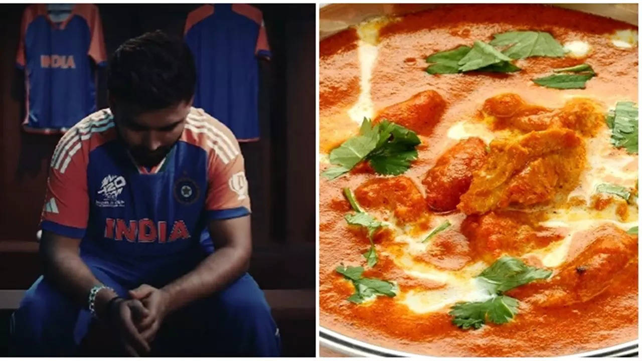 Rishabh Pant loves his butter chicken