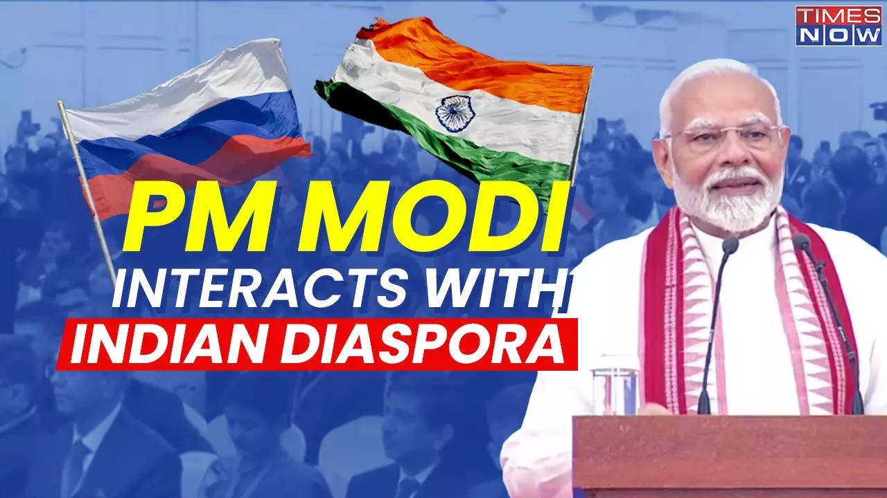 pm modi in russia indian diaspora.