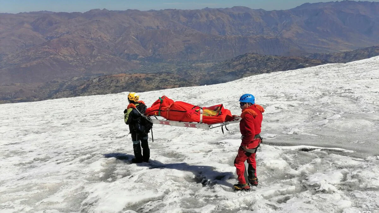 American Mountaineer's Body Found Preserved In Ice In Peru