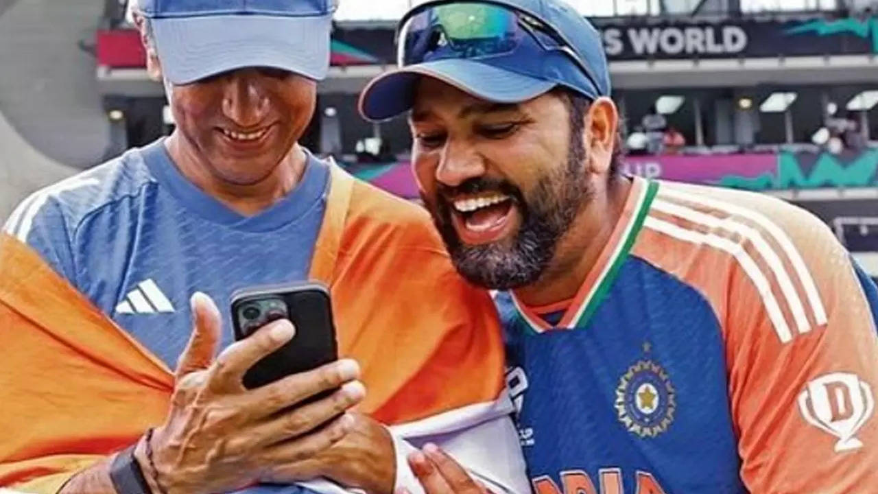 Rohit Sharma Pens Heartwarming Letter For Rahul Dravid