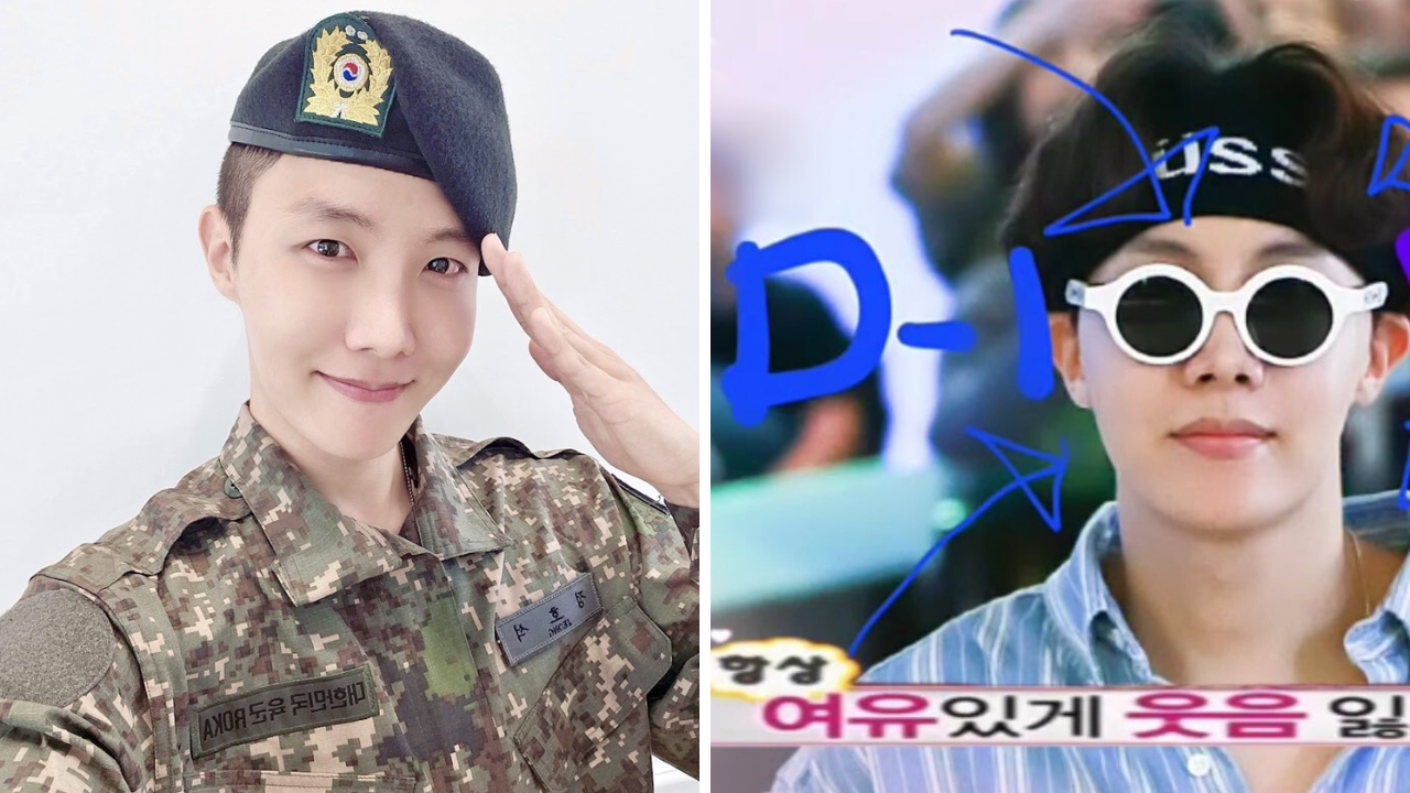 D-100! BTS' J-hope Kicks Off Countdown To His Military Discharge With A Smile