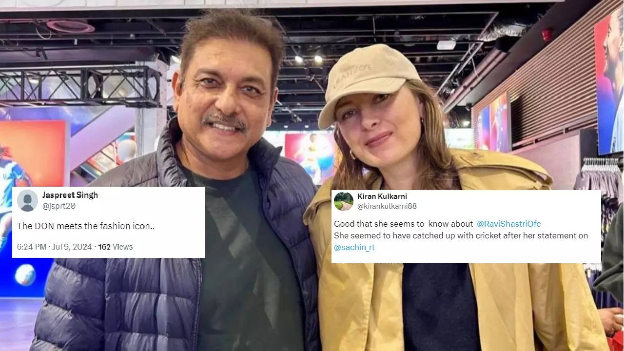 'After Dhoni, You Are Meeting Another MS': Ravi Shastri, Maria Sharapova Meeting Sparks Hilarious One-Liners