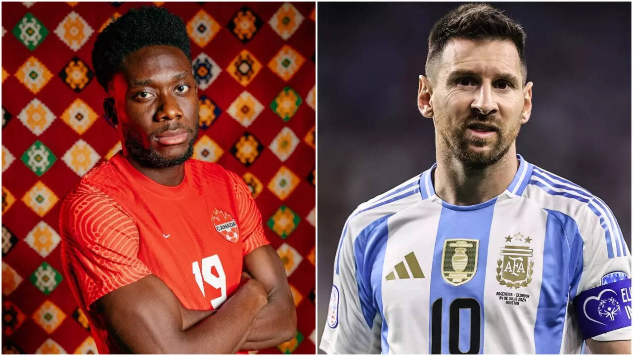 Canada's Alphonso Davies Issues 4-Word WARNING To Idol Lionel Messi's Argentina Ahead Of Copa America Semis