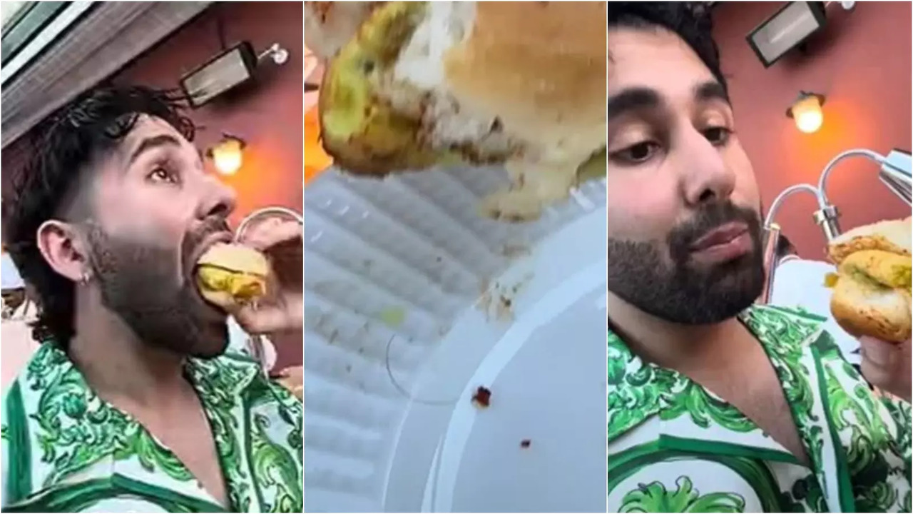 Anant Ambani-Radhika Merchant Wedding: Orry Relishes 'Best' Vada Pav Even  After Spotting A Hair In His Plate | Watch | Times Now