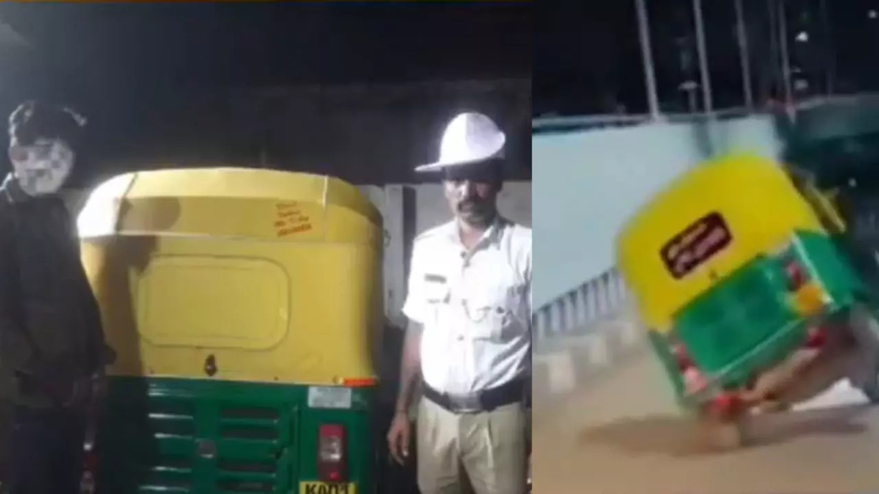 Autorickshaw Driver Arrested For Performing Dangerous Stunt