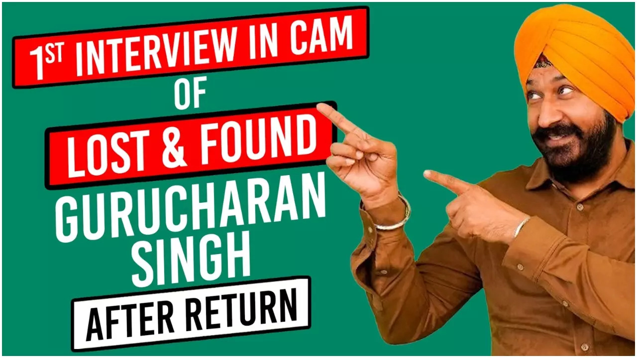 'Lost and Found' Gurucharan Singh's FIRST Interview After His Disappearance: 'I'm Going To Meet Asit Modi Soon'