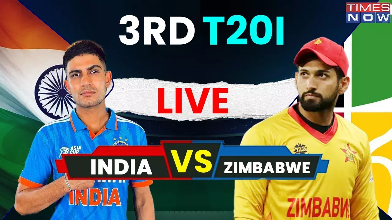IND vs ZIM 3rd T20I Highlights Gill Ruturaj Sundar Brilliance Powers India To 23-Run Victory 