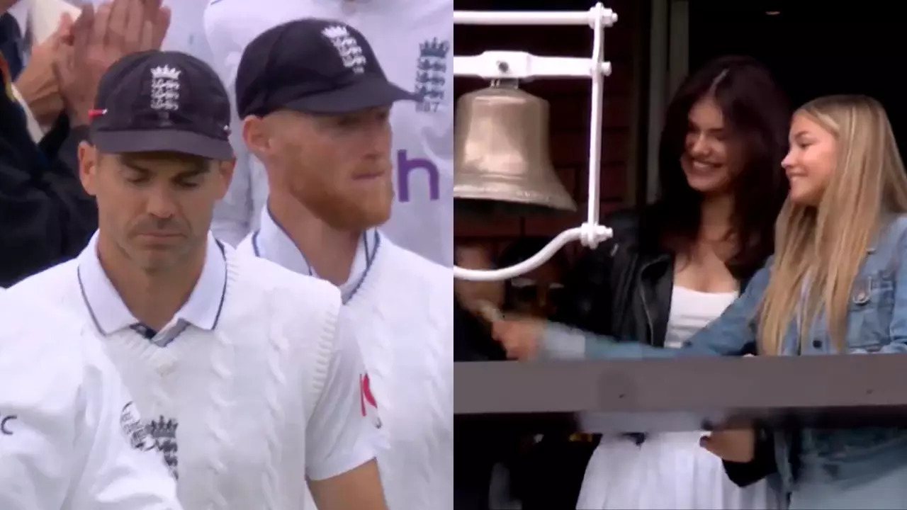 WATCH: Emotional James Anderson Leads England Out in Farewell Test ...