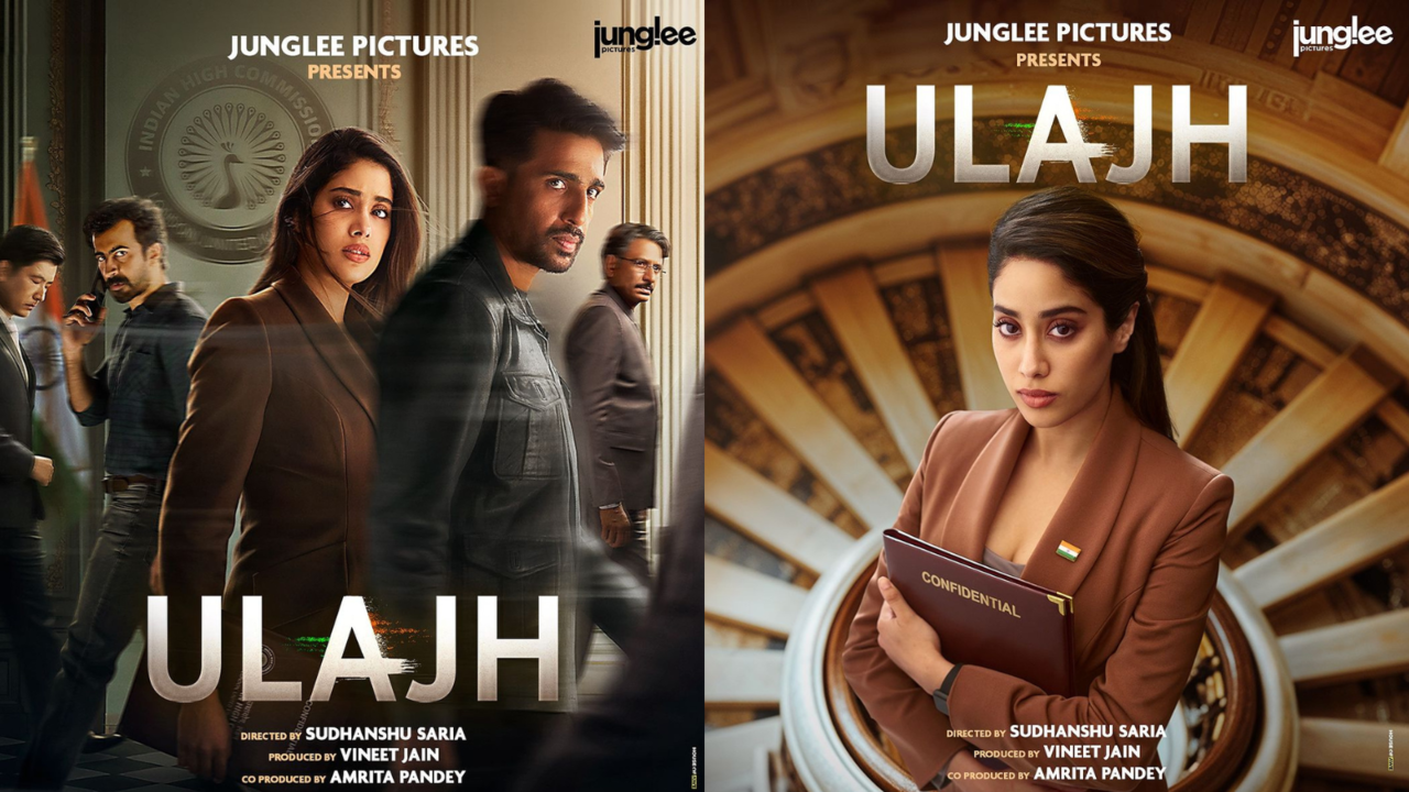 Ulajh New Posters Out: Janhvi Kapoor, Gulshan Devaiah Look Intense In Junglee Pictures' Offering