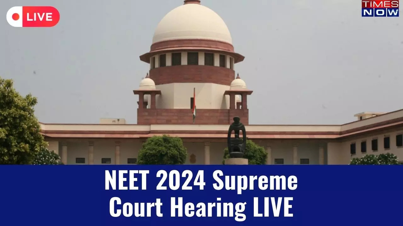 NEET 2024 Highlights Supreme Court Hearing Deferred CJI Says Matter Will Be Taken on July 18