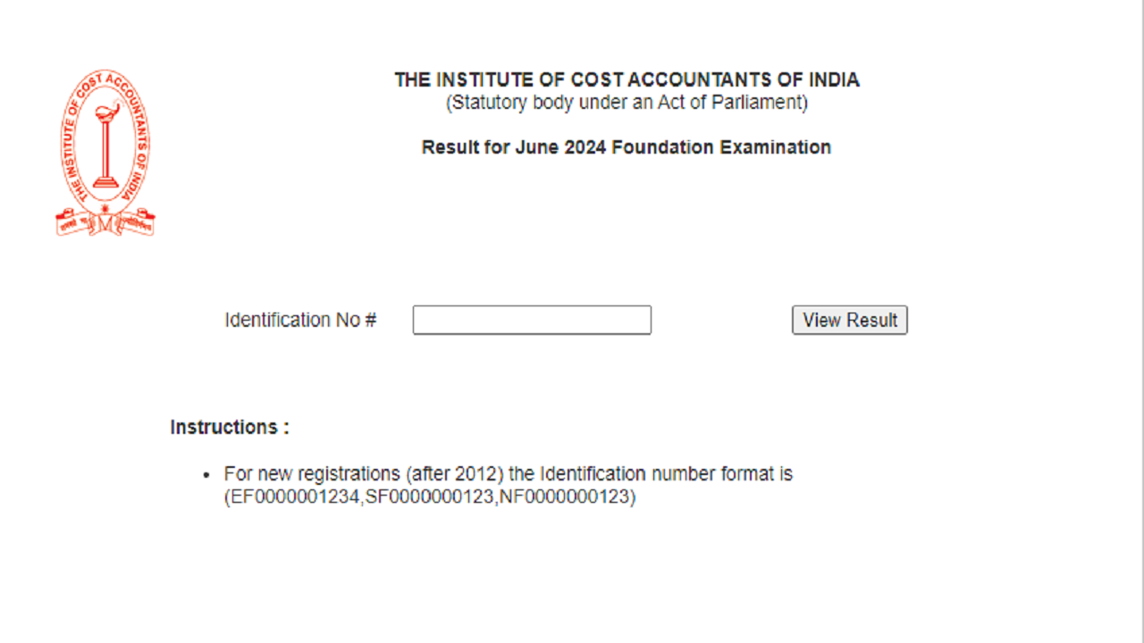 CMA Foundation Result 2024 Released