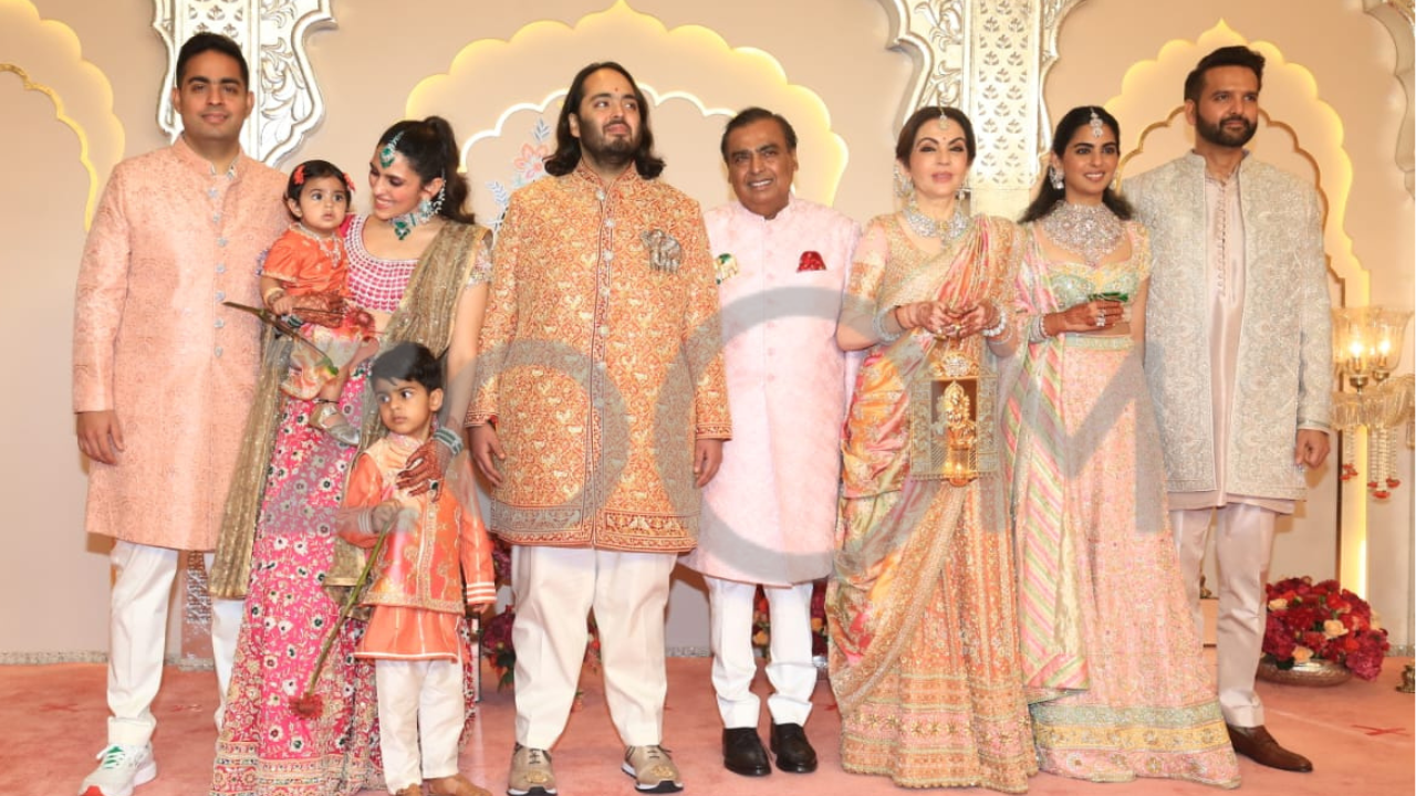 Anant Ambani and Radhika Merchant Wedding Videos and Photos Anant-Radhika Are Now Married Shah Rukh Khan And Salman Khan Dance With Nita Ambani 