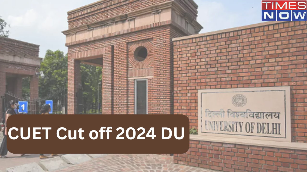 CUET Cut off 2024 DU