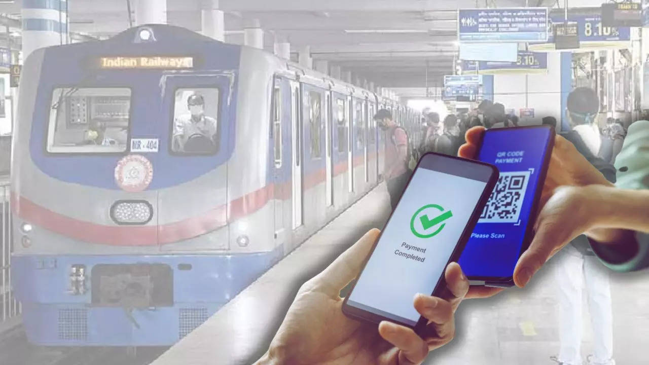 Kolkata Metro introduce new upi based QR Code ticket payment system for all stations