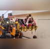 WATCH UP Groom Arrives On Bulldozer Internet Reacts To Viral Video
