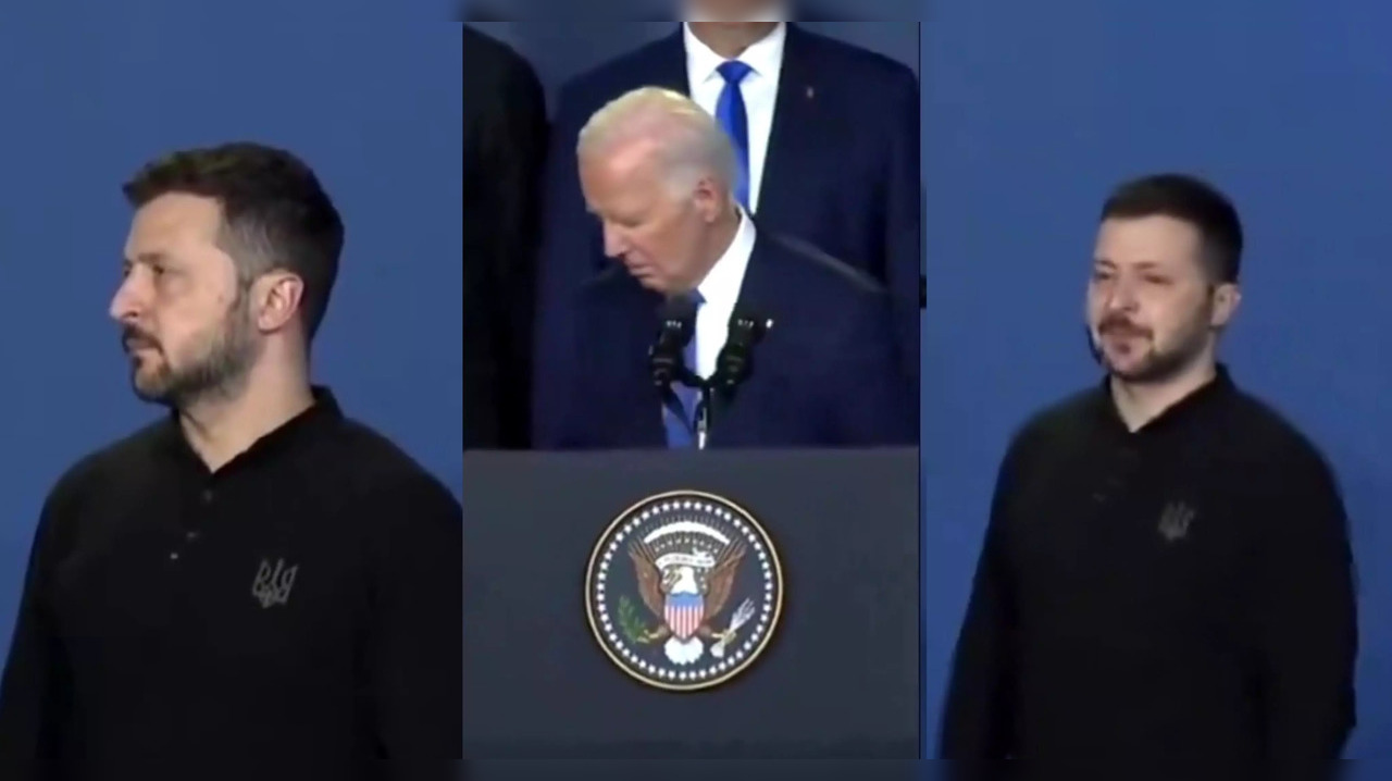 Biden Calls Zelenskyy PUTIN