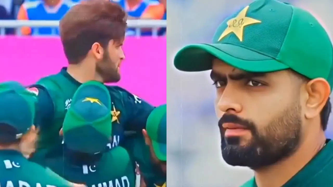 Shaheen Afridi pushes Babar Azam