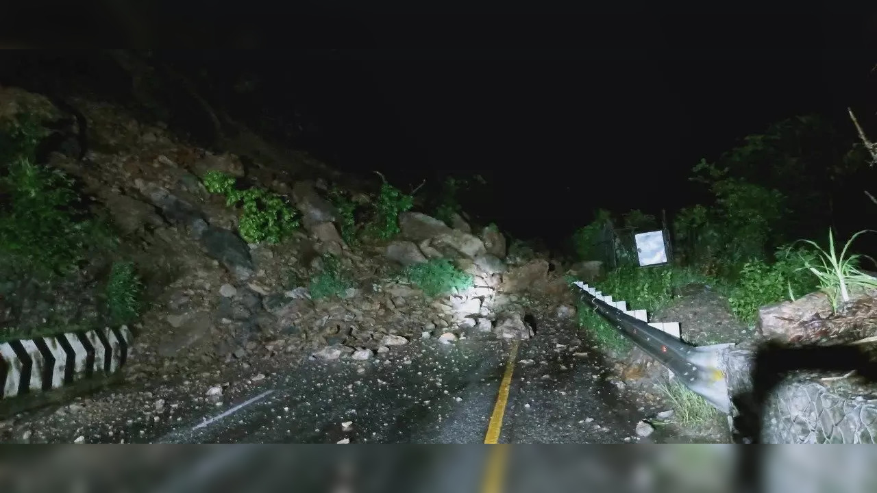 A landslide swept two buses carrying an estimated 63 passengers, on Madan-Ashrit Highway in Central Nepal