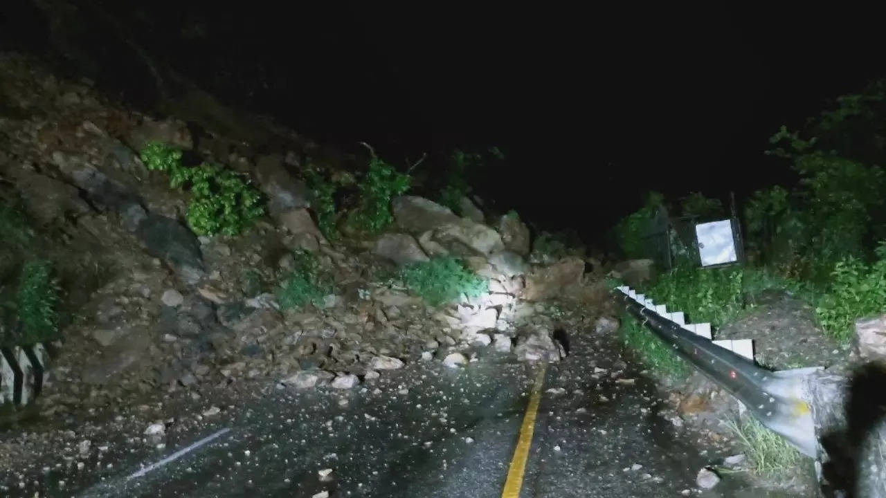 A landslide swept two buses carrying an estimated 63 passengers, on Madan-Ashrit Highway in Central Nepal