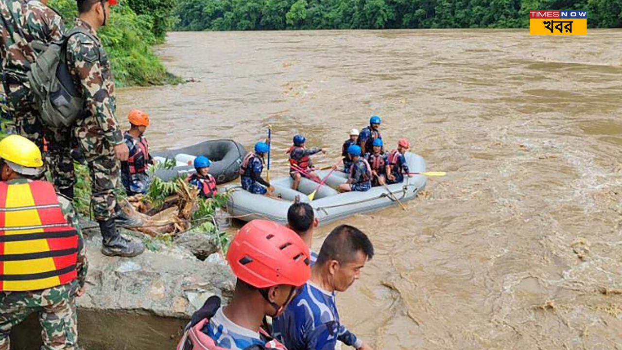 nepal tragedy buses swept away by a landslide in Nepal