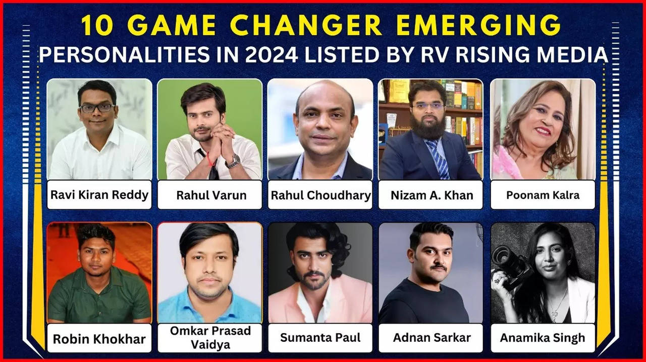 10 Game changer Emerging Personalities in 2024