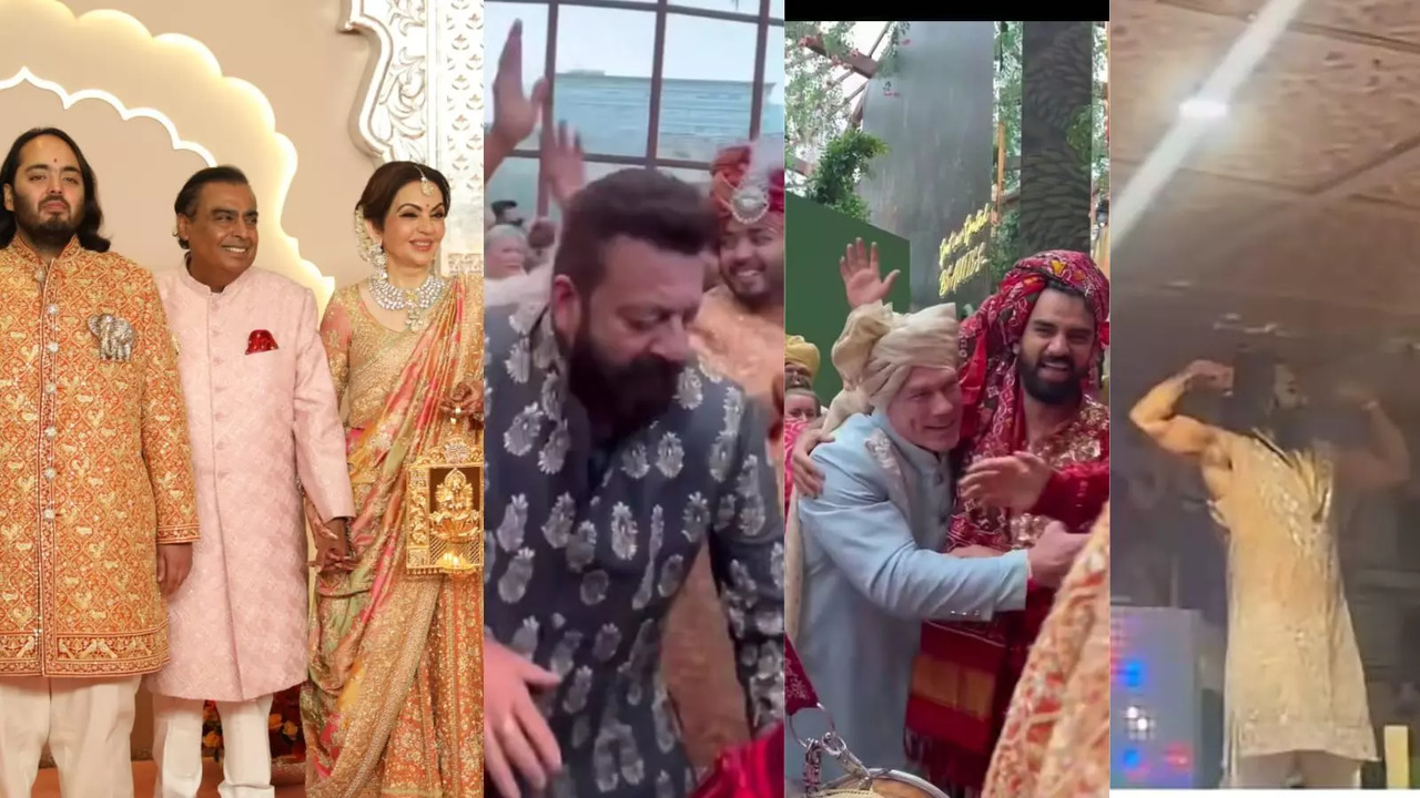 Anant Ambani-Radhika Merchant Wedding: Baaratis John Cena, Ranveer Singh, Sanjay Dutt And More Dance Their Hearts Out