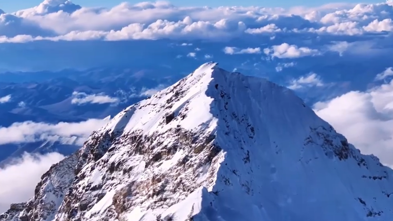 VIDEO: Incredible Aerial Footage Of Mount Everest's Summit Captured By Chinese Drone