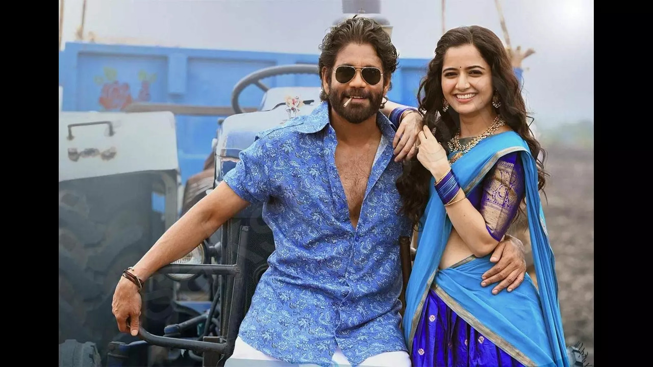 Nagarjuna and Ashika Ranganath in Naa Saami Ranga