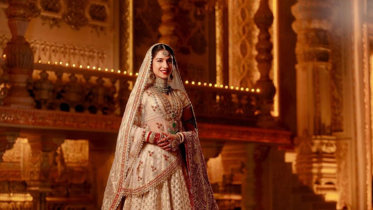 Radhika Merchant's bridal look