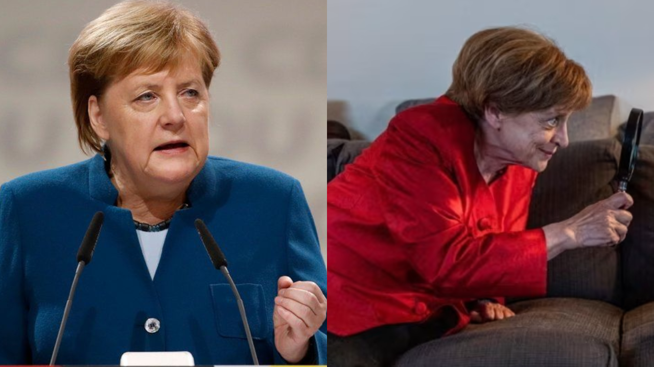 Former German Chancellor Angela Merkel 