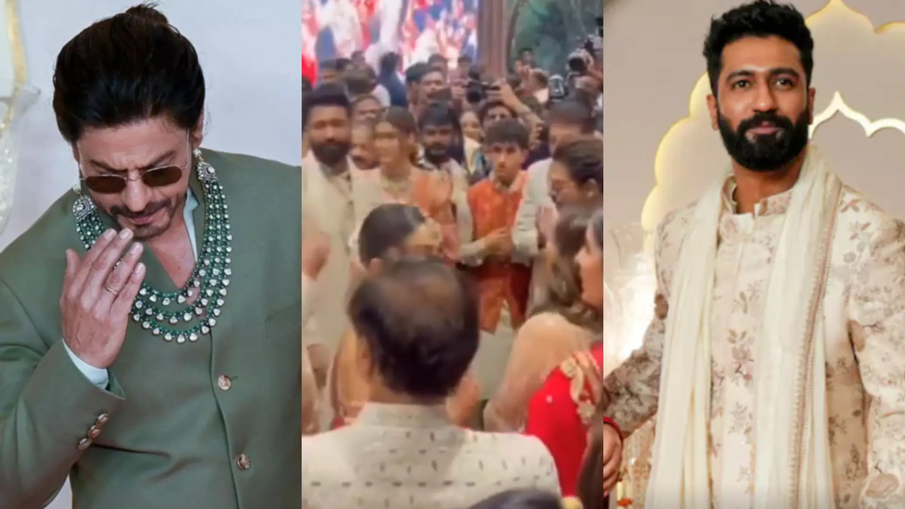 Shah Rukh Khan, Vicky Kaushal, Ranbir Kapoor Groove To Tauba Tauba, Chhaiya Chhaiya At Anant-Radhika Wedding _ Watch