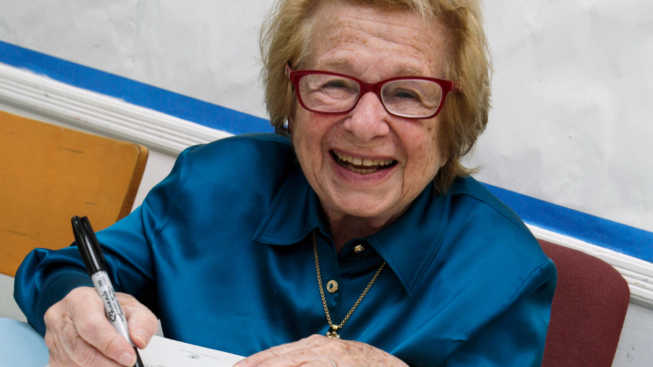 Dr Ruth Westheimer died on Friday