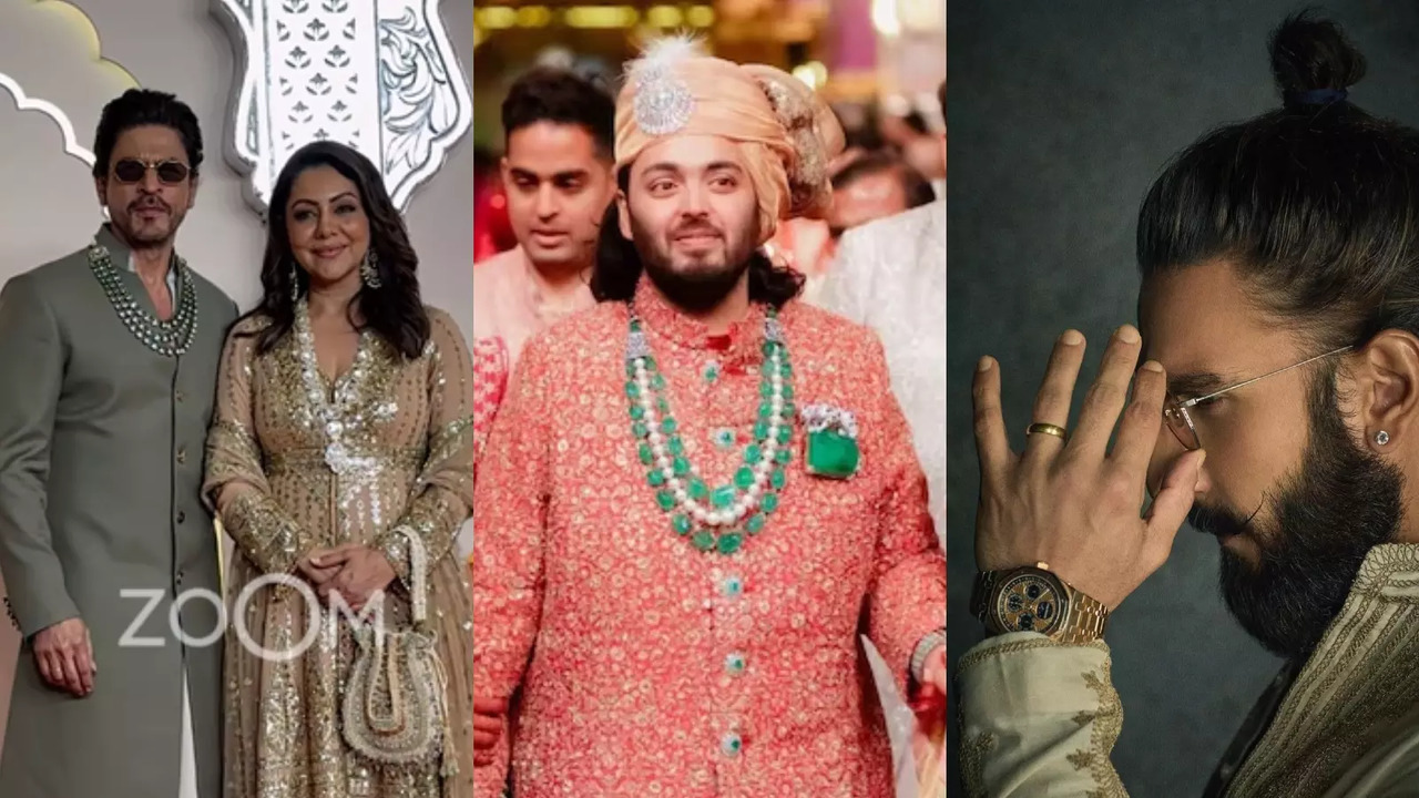 Anant Ambani Gifts INSANELY Expensive Watches To Shah Rukh Khan, Ranveer Singh, Other Groomsmen. WATCH