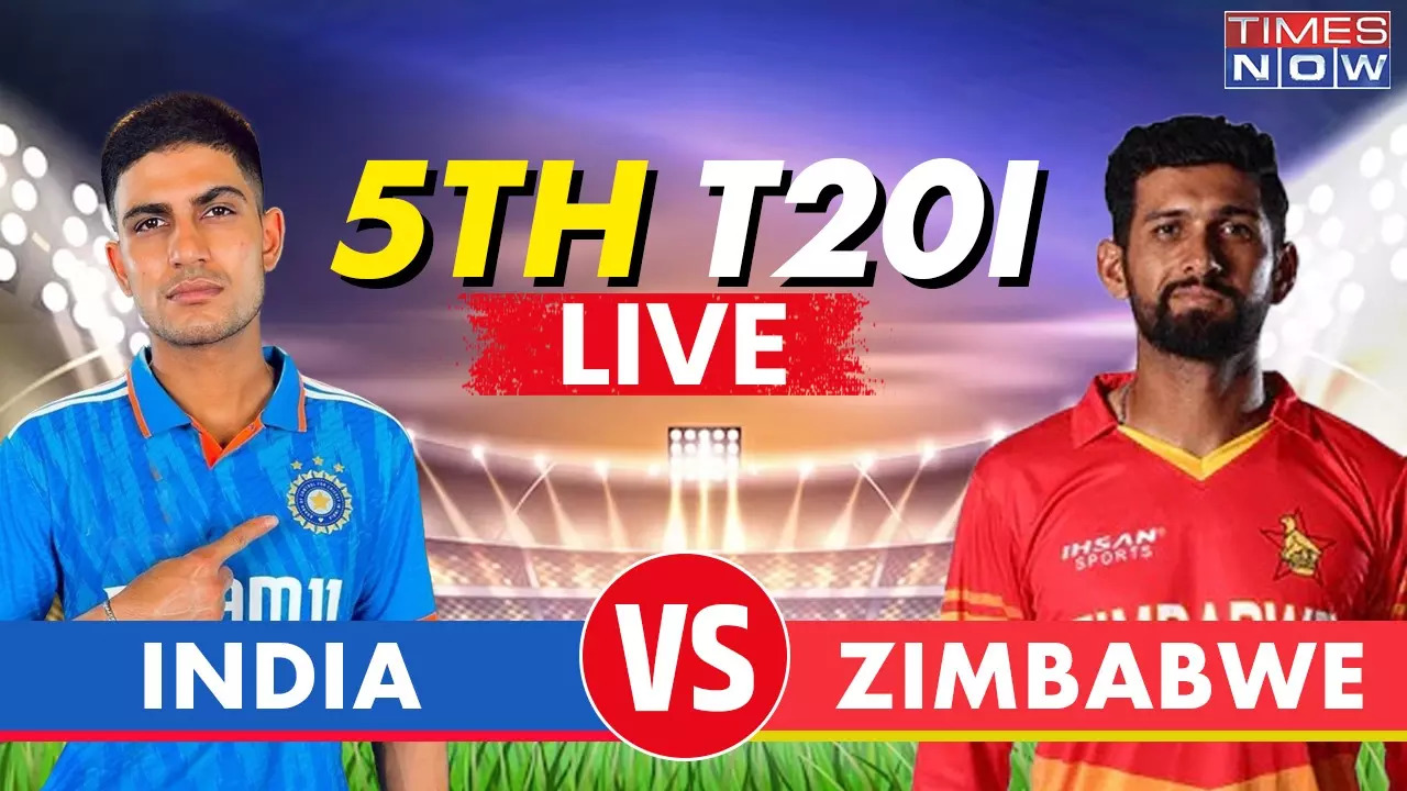 IND VS ZIM Highlights India Thrash Zimbabwe By 42 Runs Seal 4-1 Series Win