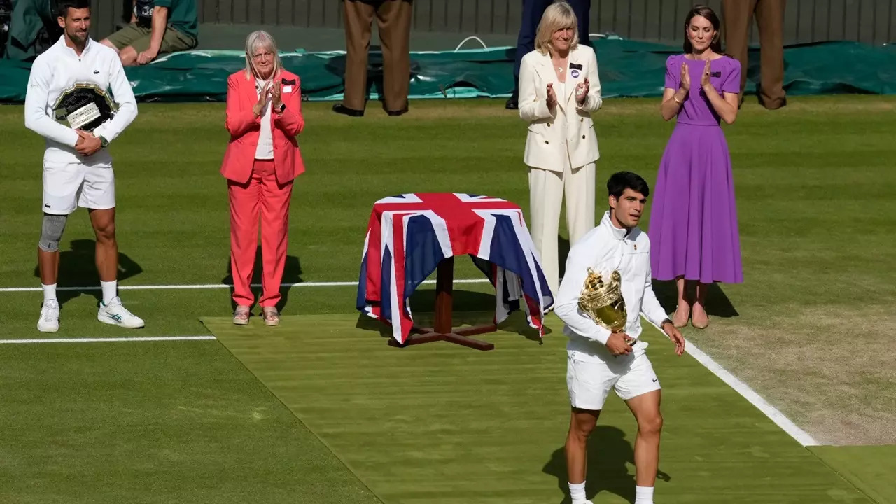 Carlos Alcaraz STUNS Novak Djokovic In Straight Sets To Register Record-Breaking Win At Wimbledon Final 2024