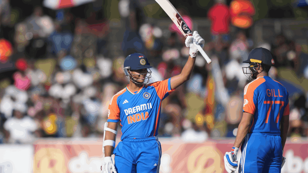 Yashasvi Jaiswal India T20I Zimbabwe AP