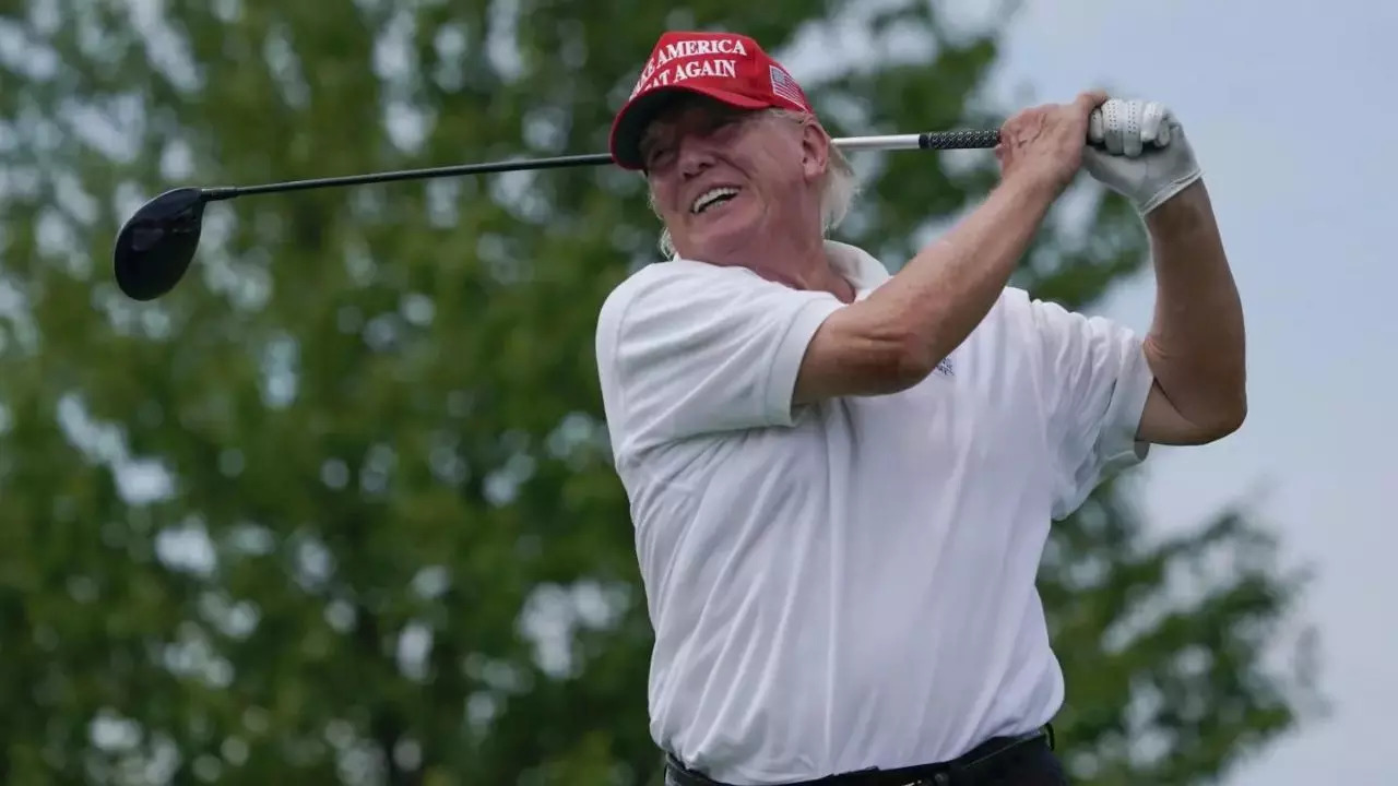 Did Trump Play Golf On Sunday After Assassination Attempt? Video And ‘Reddit Post’ Spark Debate